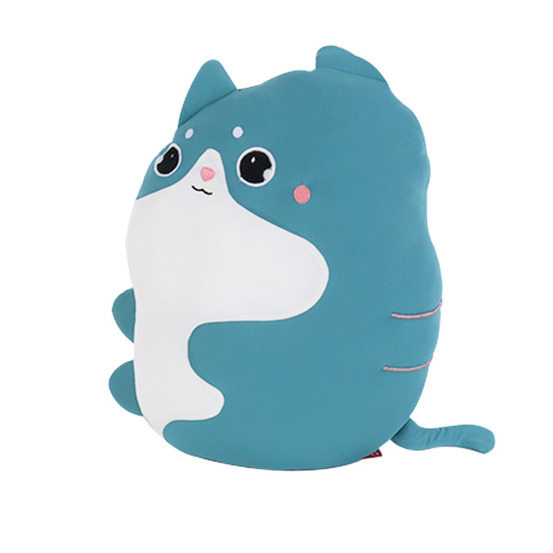 Recreación casa hielo seda sensación fría gatito cojín bonecos peluche muñeca pedido personalizado personalizado Specification image