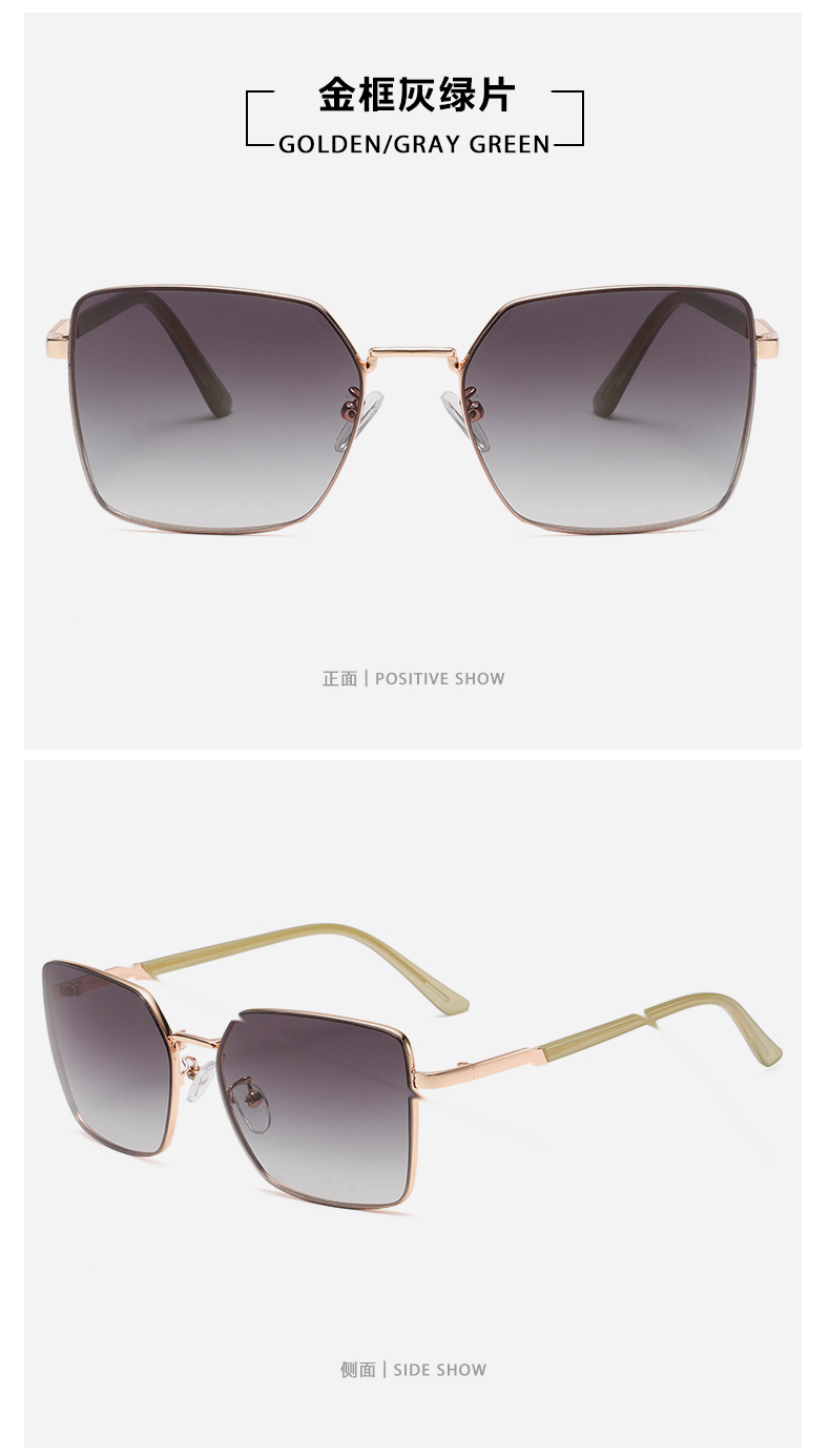 ins风网红圆脸素颜眼镜框新款潮复古文艺男女可用眼镜金属镜详情10