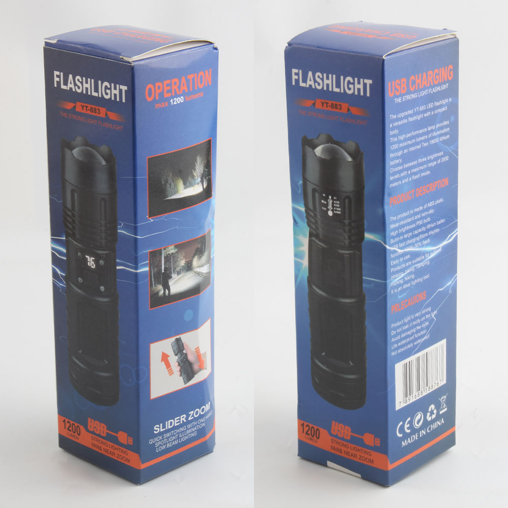 KINSACA Star Source P50 TYPE-C rechargeable plastic flashlight Application Scenario
