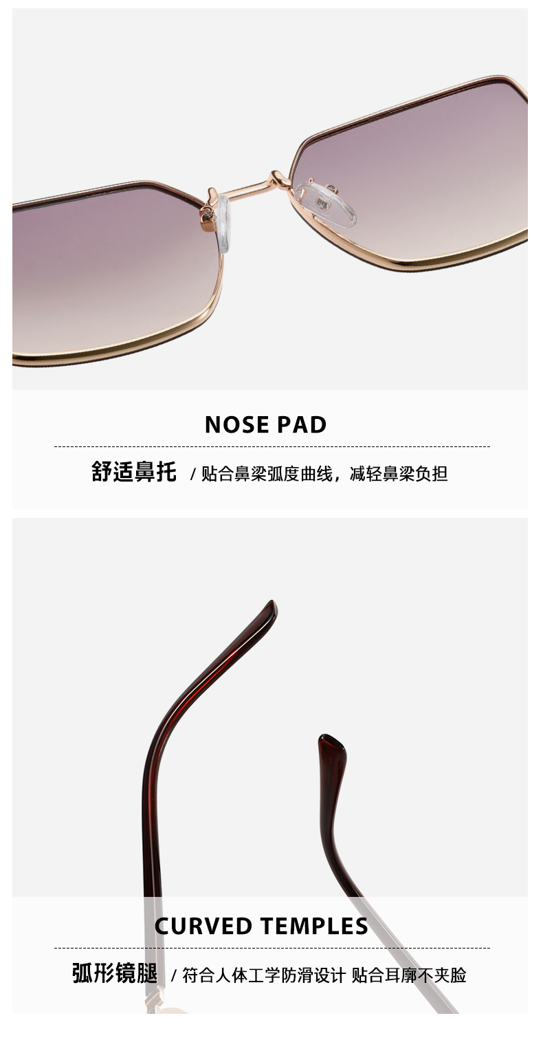 ins风网红圆脸素颜眼镜框新款潮复古文艺男女可用眼镜金属镜详情6