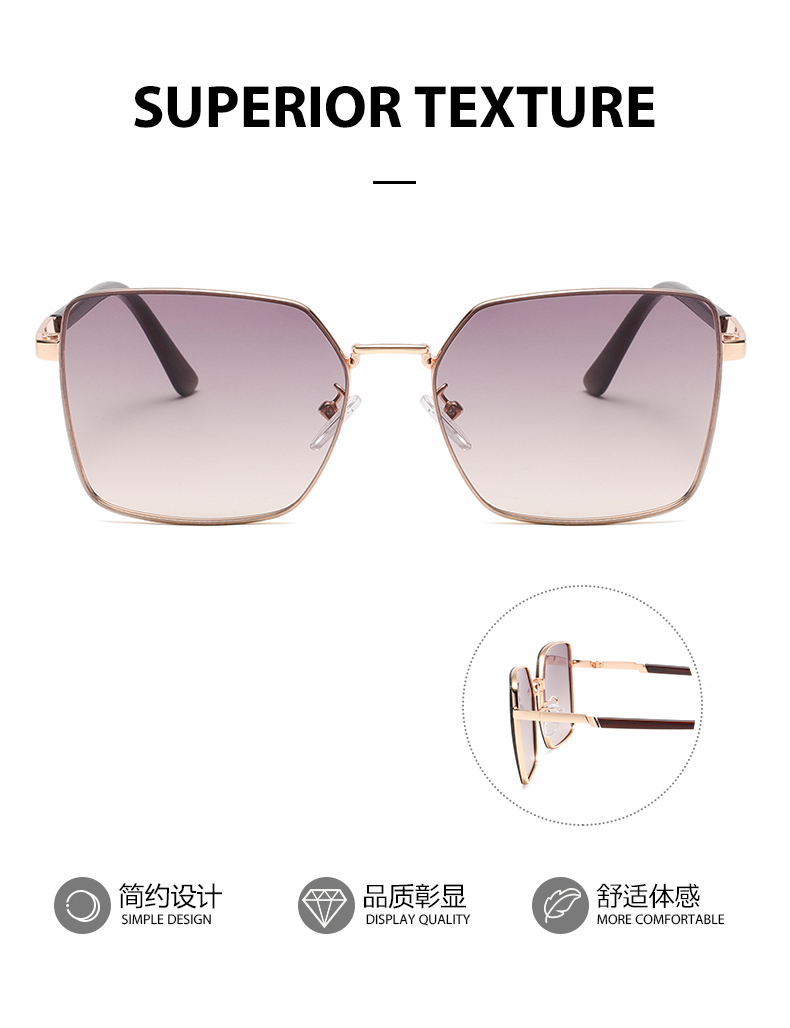 ins风网红圆脸素颜眼镜框新款潮复古文艺男女可用眼镜金属镜详情2