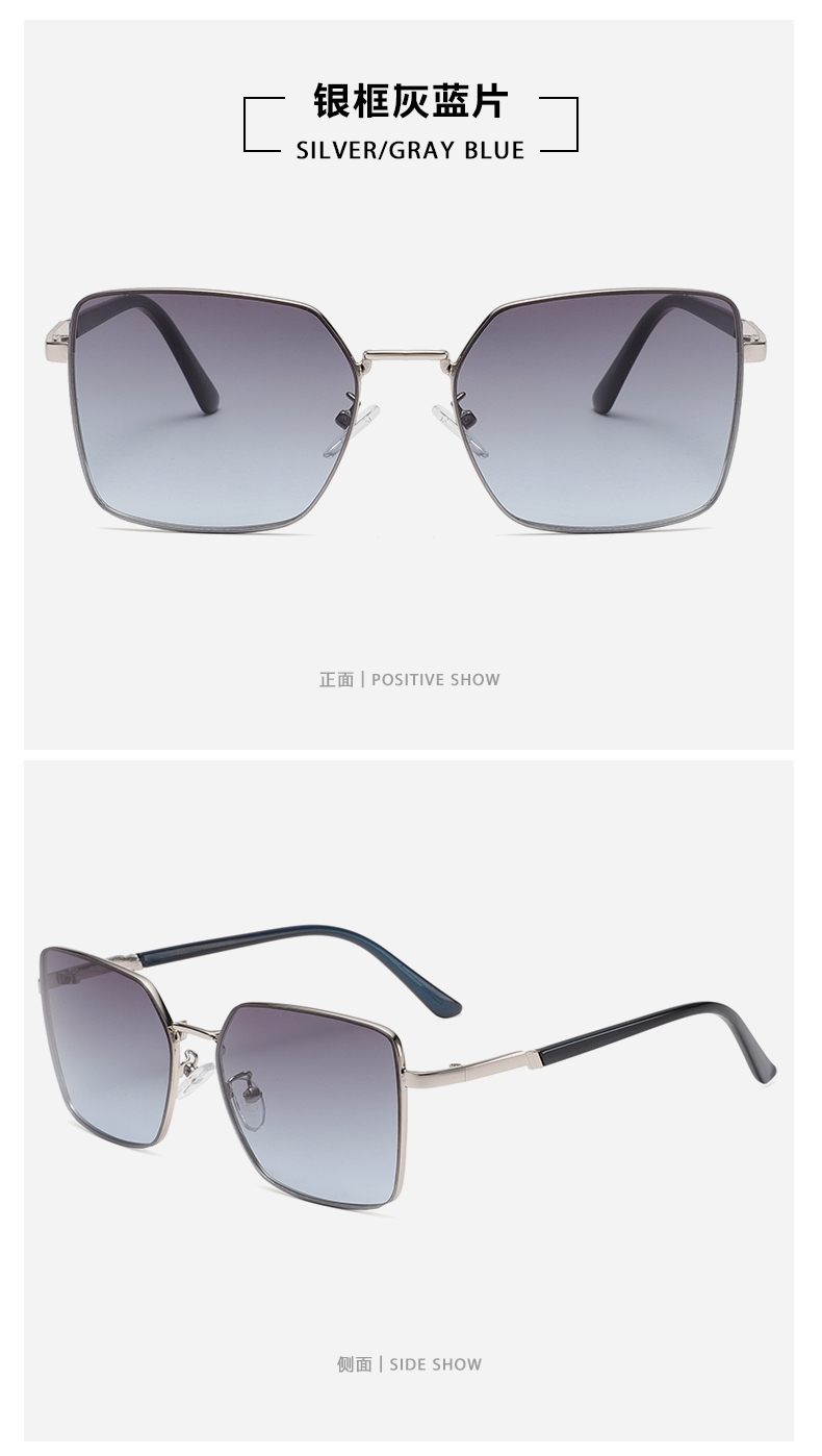 ins风网红圆脸素颜眼镜框新款潮复古文艺男女可用眼镜金属镜详情11