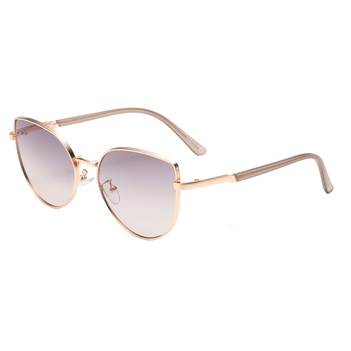 Nuevas gafas de sol de metal moda tendencia gafas de sombra influenciador street raqueta gafas de sol para mujeres Item Picture