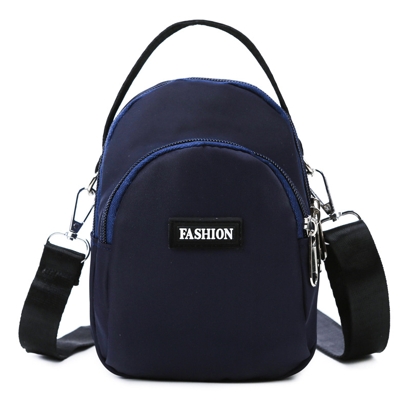 新款斜挎包女迷你小包包时尚牛津布妈妈手机包女士百搭单肩包详情图6