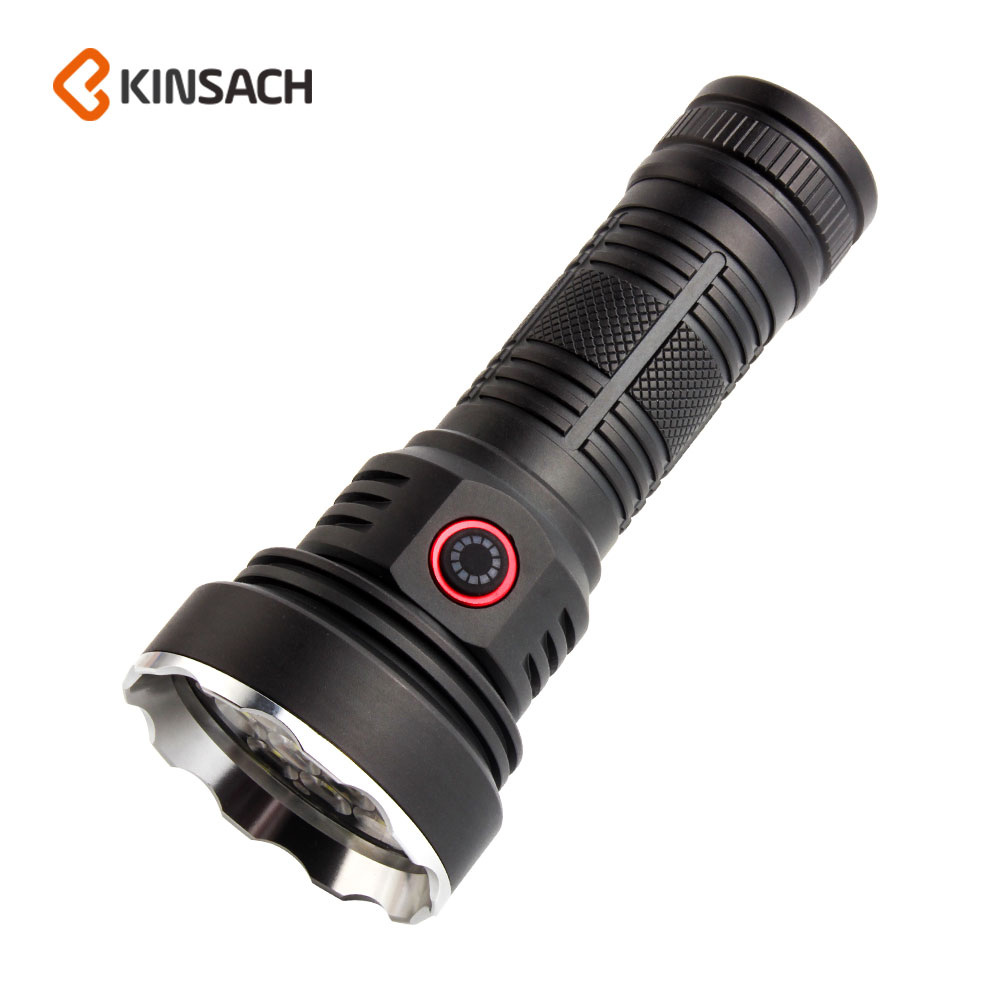 KINSACA Star Source aluminum alloy 19 lamp flashlight full figure