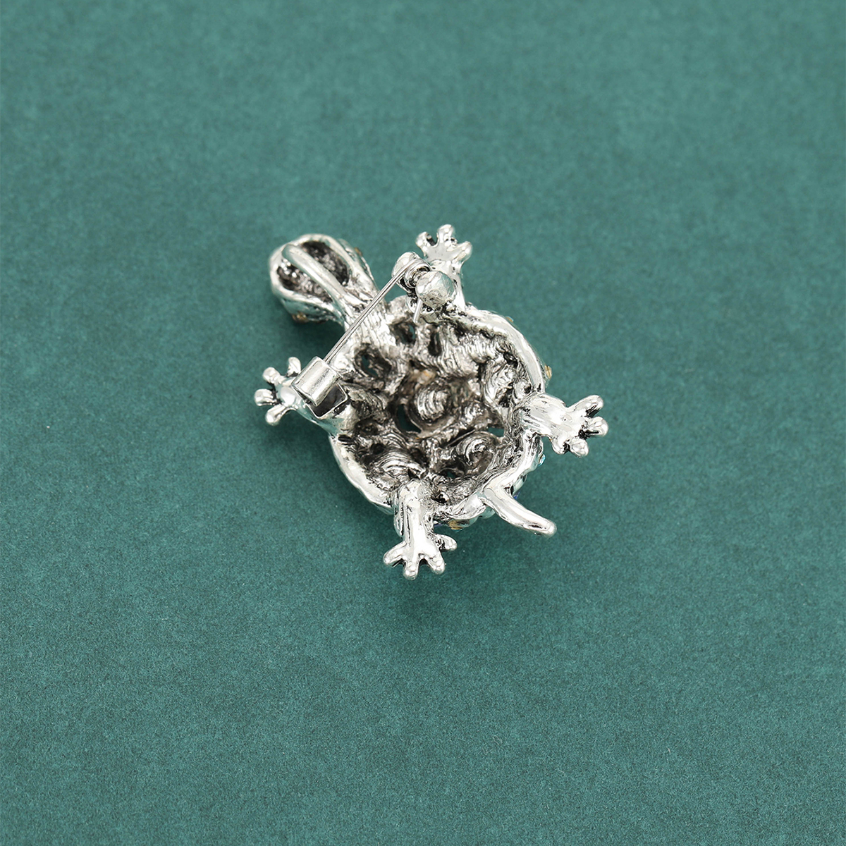 2024 Women's new Alloy rhinestone Turtle series brooches, brooches, brooches, women's fashion pins, neckline design accessories, suit accessories, brooches, alloy brooches Specification image