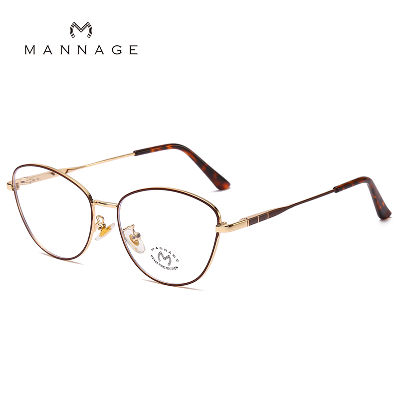 New anti-blue light glasses for both women and men, casual and face-enhancing, low-gloss glasses for women to round their faces and men to refine their appearance Specification image