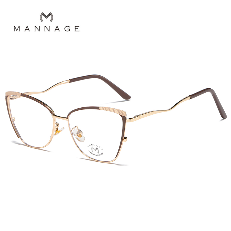 Gafas anti-luz azul versátil casual college windflat espejo tendencia de moda grado ajustable espejo óptico de miopía details Picture