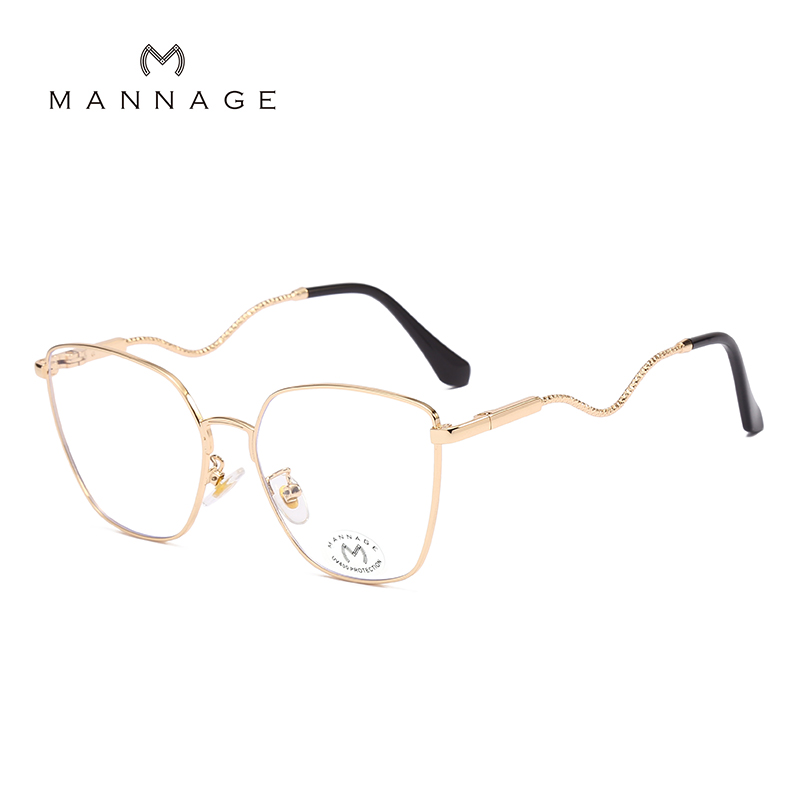 نظارات إطارية إطارية للنظارات الضوئية الزرقاء في أعين القطط Specification image