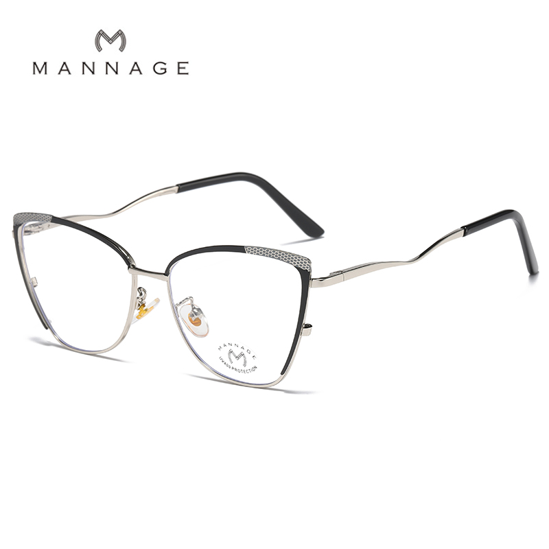 Gafas anti-luz azul versátil casual college windflat espejo tendencia de moda grado ajustable espejo óptico de miopía Specification image