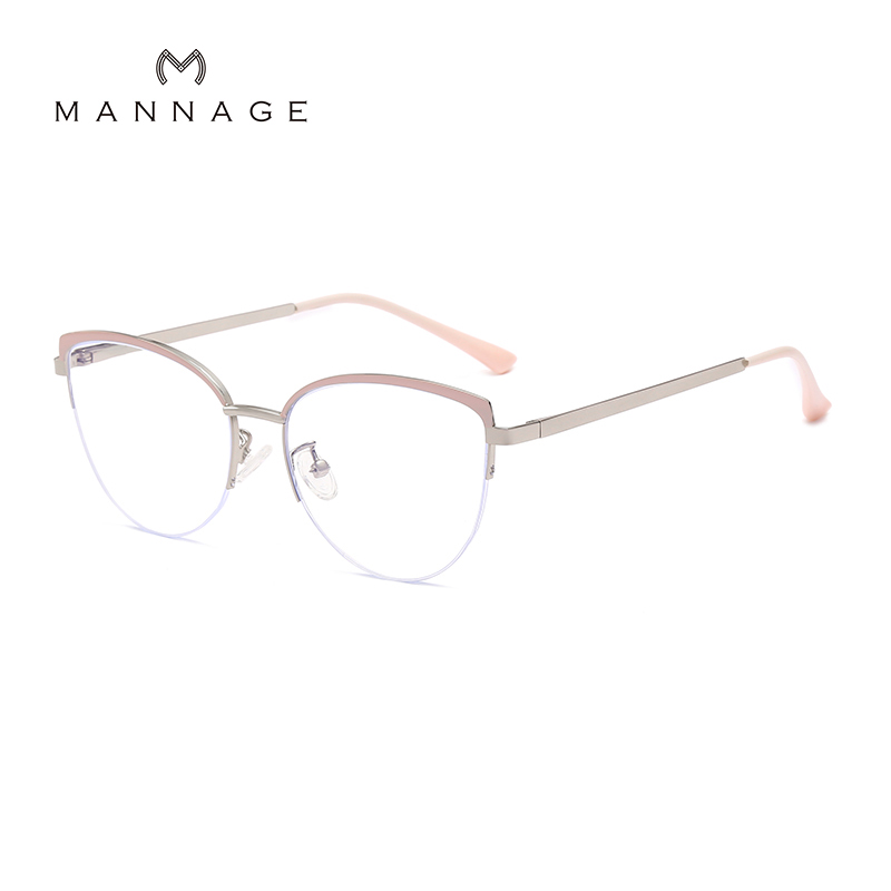 20234新款时尚金属眼镜超轻复古商务休闲光学可配近视眼镜框详情图3