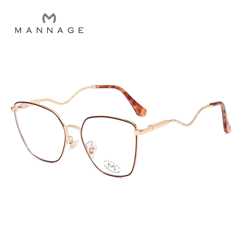 نظارات إطارية إطارية للنظارات الضوئية الزرقاء في أعين القطط Item Picture