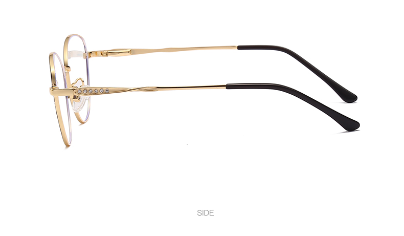 时尚日常百搭女性金属光学眼镜可配近视眼镜男女同款详情13