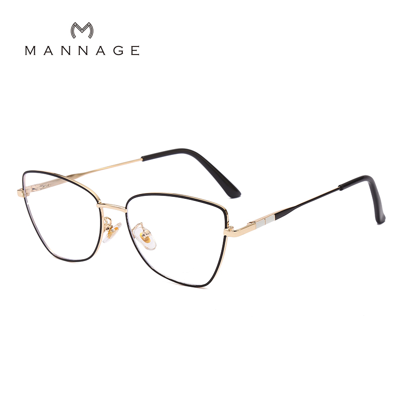 الإطار البصري الجديد الموضة الجديد السيدة مرآة معدني خفيف الوزن عالي المظهر Item Picture