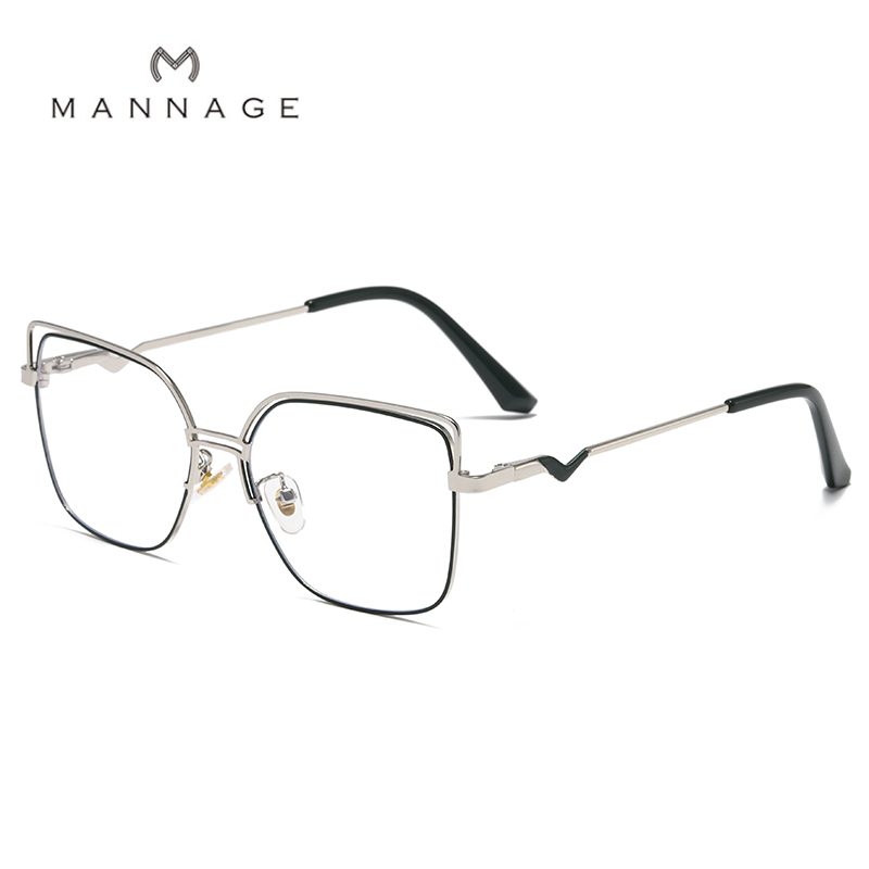 Ultra-light large-frame plain glasses, retro and artistic slimming, anti-blue light decorative flat glasses Application Scenario