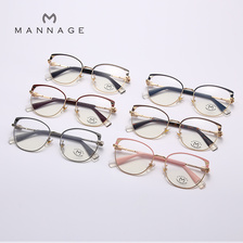 2024年新款 光学眼镜男女款 金属防蓝光 时尚潮流眼镜