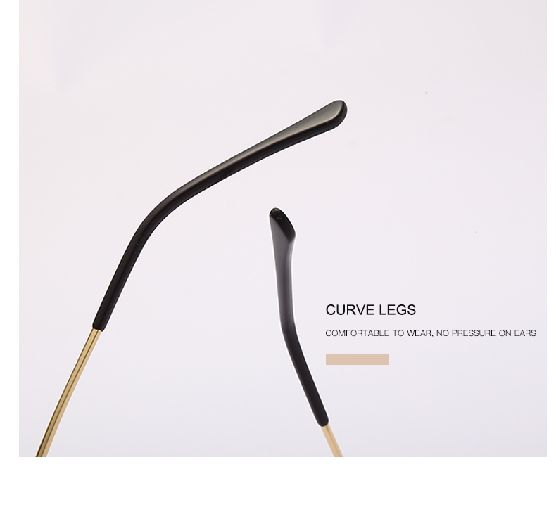 时尚日常百搭女性金属光学眼镜可配近视眼镜男女同款详情11