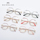 潮流新款多边形眼镜框复古时尚半框眼镜架 女士光学眼镜图