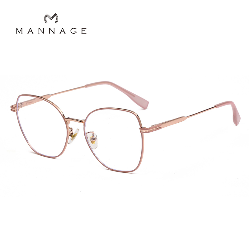 The new 2024 vintage oval-shaped black-framed bare-faced glasses for both men and women are in high demand Specification image