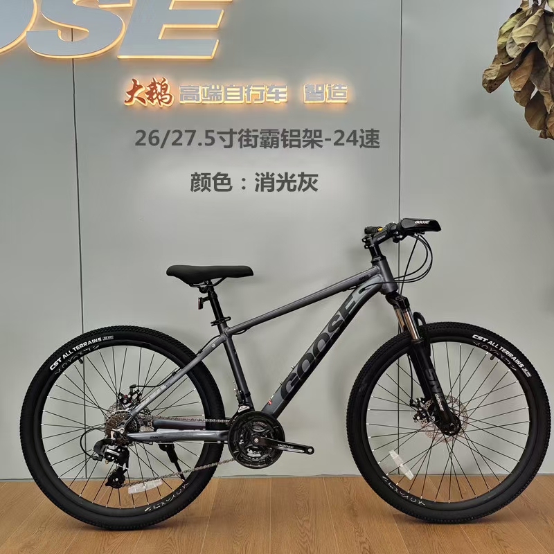 26 寸铝合金 24 速山地自行车细节图
