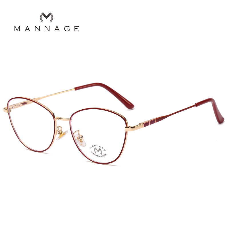 New anti-blue light glasses for both women and men, casual and face-enhancing, low-gloss glasses for women to round their faces and men to refine their appearance Item Picture