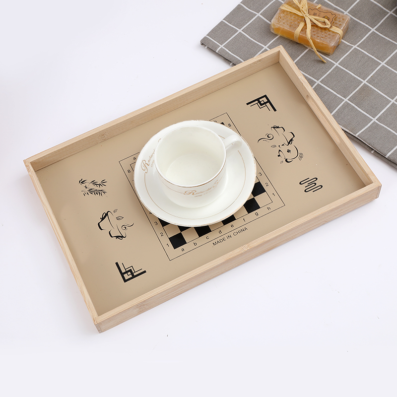 创意国际象棋托盘面包盘茶几盘客厅摆件盘产品图