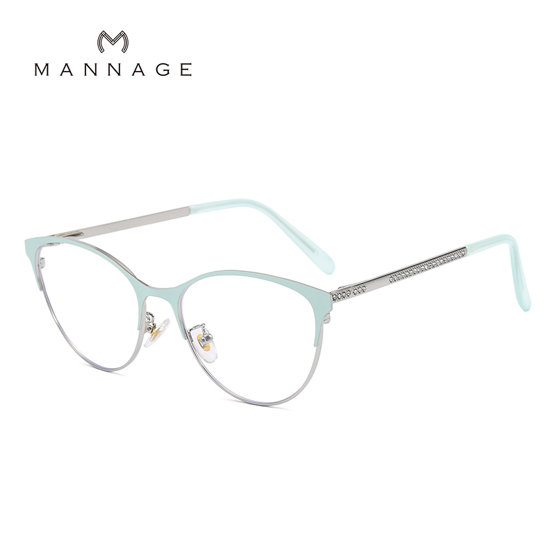 والنظارات الزرقاء البصرية ذات المربعات ذات المربعات والمتوائمة مع نظارات الموضة الزرقاء Application Scenario