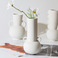 北欧简约ins风广口陶瓷花瓶摆件批发客厅干花鲜花水培花器插花图