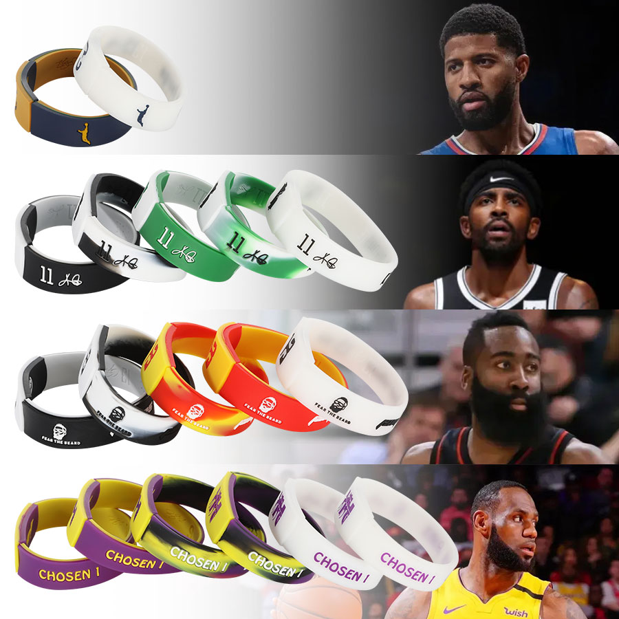 硅胶手环/夜光手环/篮球手环/手环/啪啪圈细节图