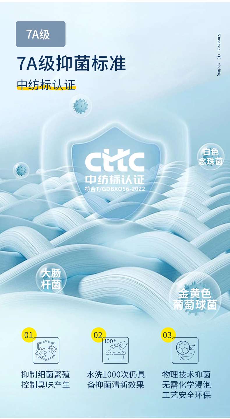 立领款修身凉感防晒衣详情图3