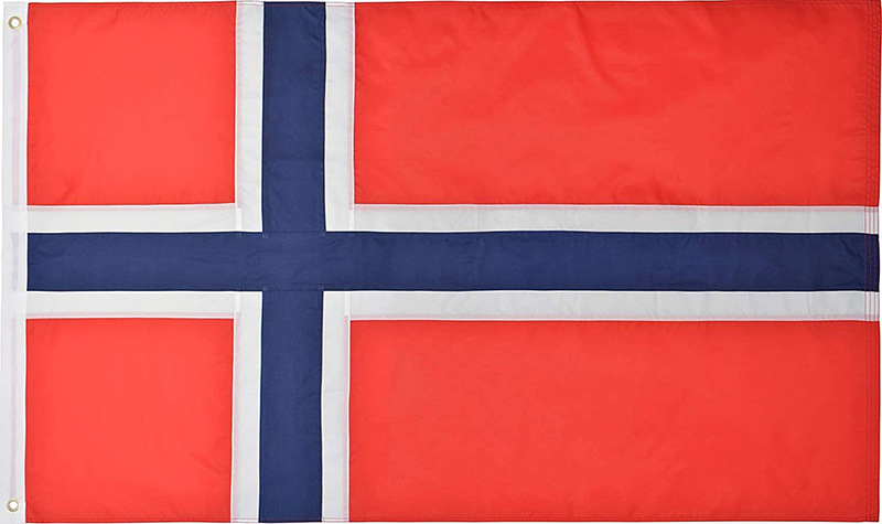 小嘟嘟XDSQ-NOR35跨境货源亚马逊欧洲杯挪威国旗3*5ft牛津布室内户外拼接旗帜详情7