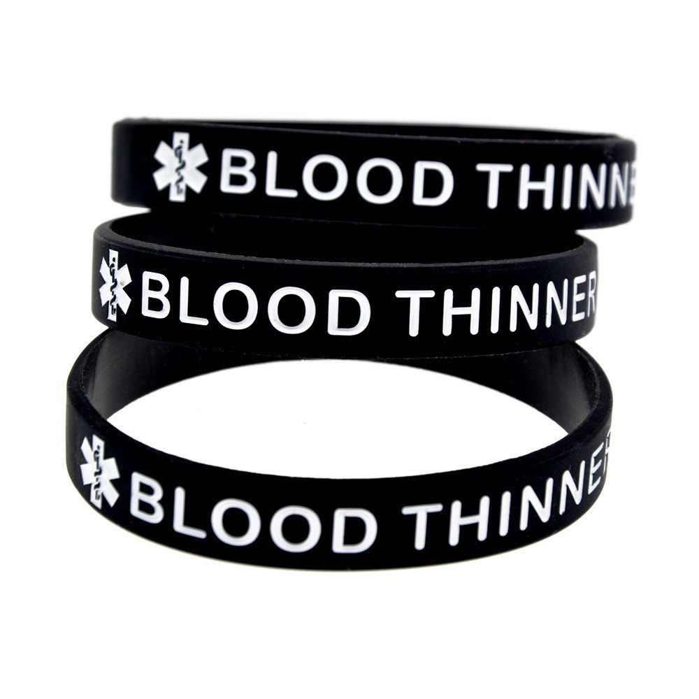 Manufacturer's Penicilln AIIergy medical allert promotional public welfare silicone wristband wrist Item Picture