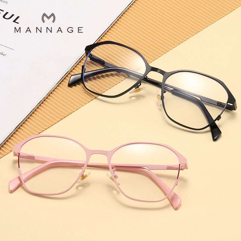 休闲时尚金属眼镜架复古韩版超轻可配近视眼镜光学眼镜