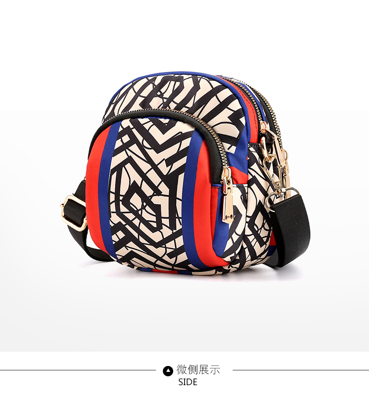 轻便户外单肩包轻盈柔美时尚尼龙包大容量逛街斜挎包潮流休闲包详情28