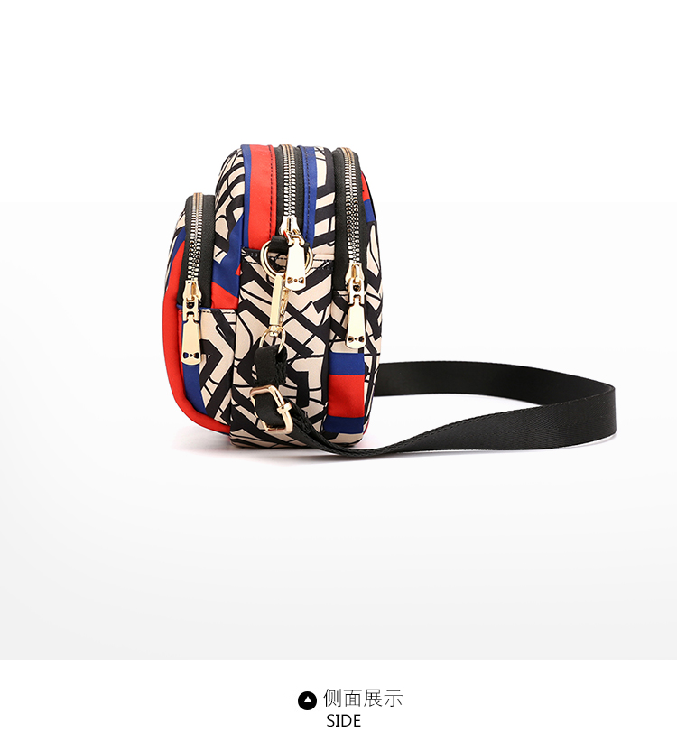 轻便户外单肩包轻盈柔美时尚尼龙包大容量逛街斜挎包潮流休闲包详情29