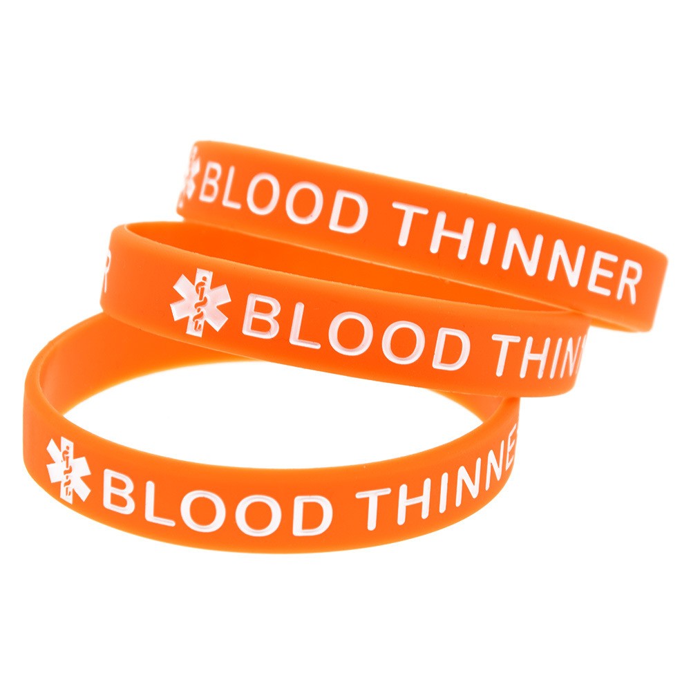 Manufacturer's Penicilln AIIergy medical allert promotional public welfare silicone wristband wrist Application Scenario