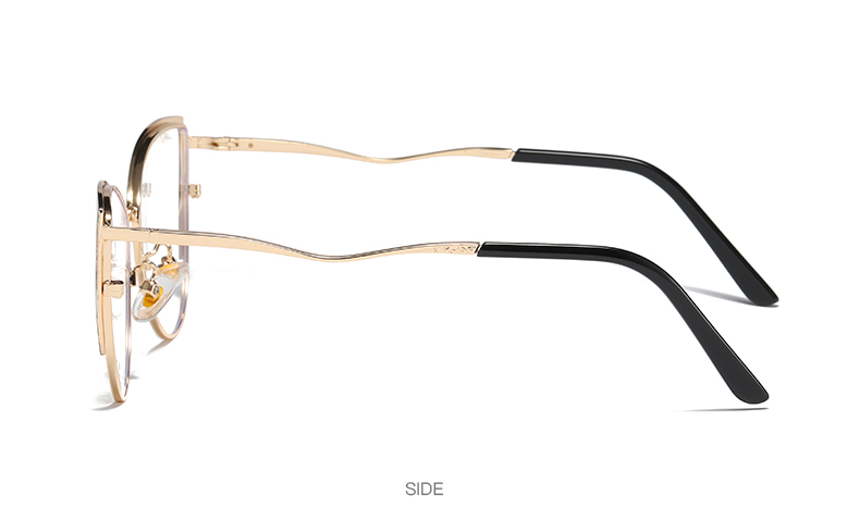 个性潮流猫眼金属镜框近视眼镜女款经典优雅文艺防蓝光平光镜详情10