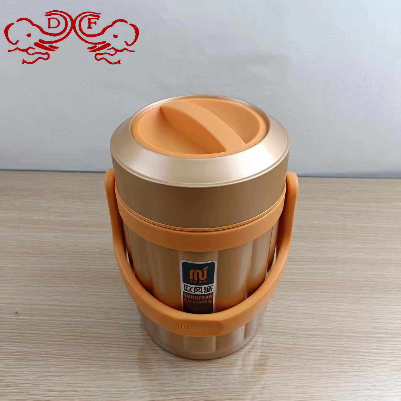 DF99082 صندوق الأرز من الفولاذ غير القابل للصدأ، وعاء وعاء من وعاء وعاء وعاء وعاء من نوع DF Tradinghouse Item Picture
