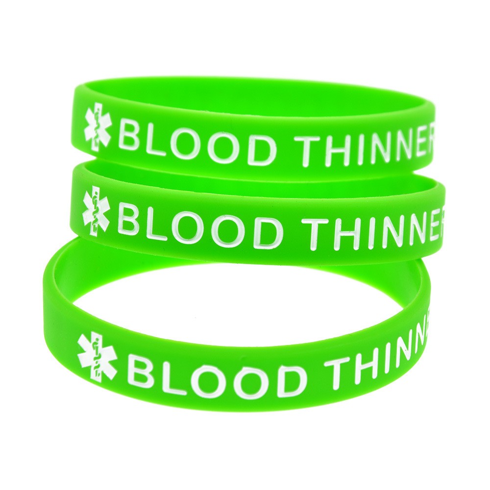 Manufacturer's Penicilln AIIergy medical allert promotional public welfare silicone wristband wrist Specification image