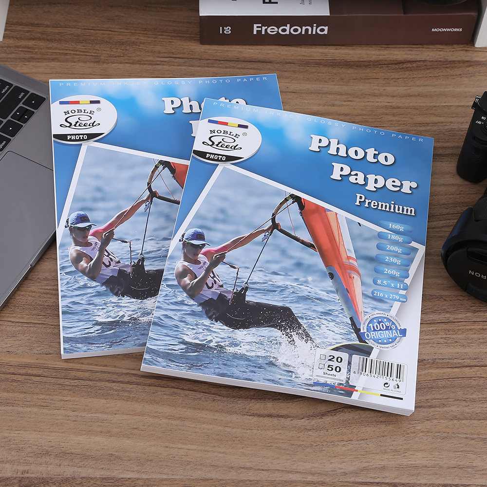 180g Ekman glossy photo paper, 8.5 "x11" glossy photo paper, 50 pieces of photo paper