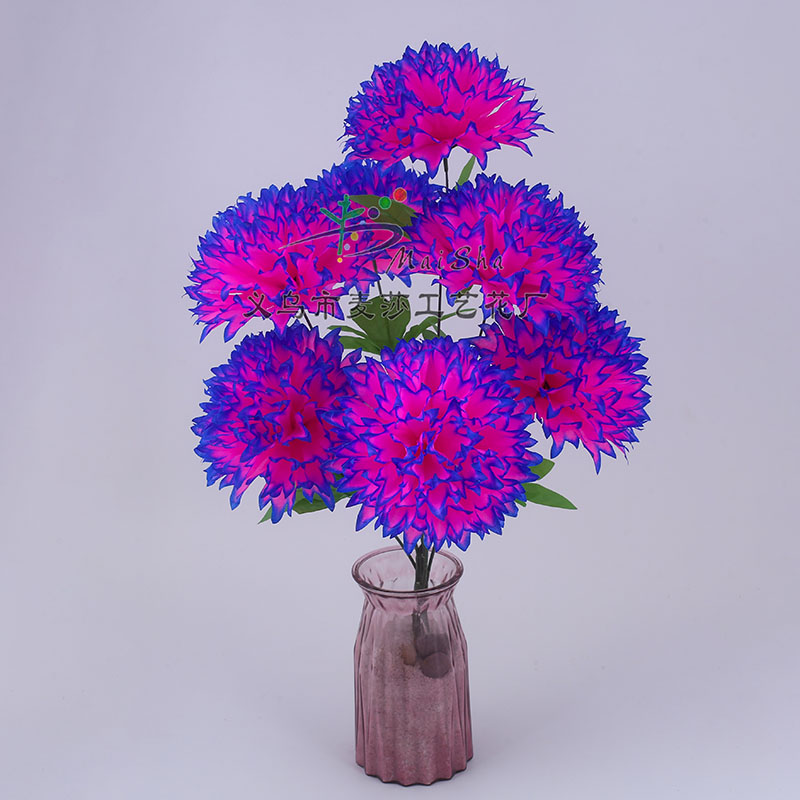 MS-017 rebanada de flores de mesha rebanada de flores chiang ming rebanada de tumbas rebanada de flores sacrificiales arreglos florales de cementerio flores simuladas flores falsas tijeras details Picture