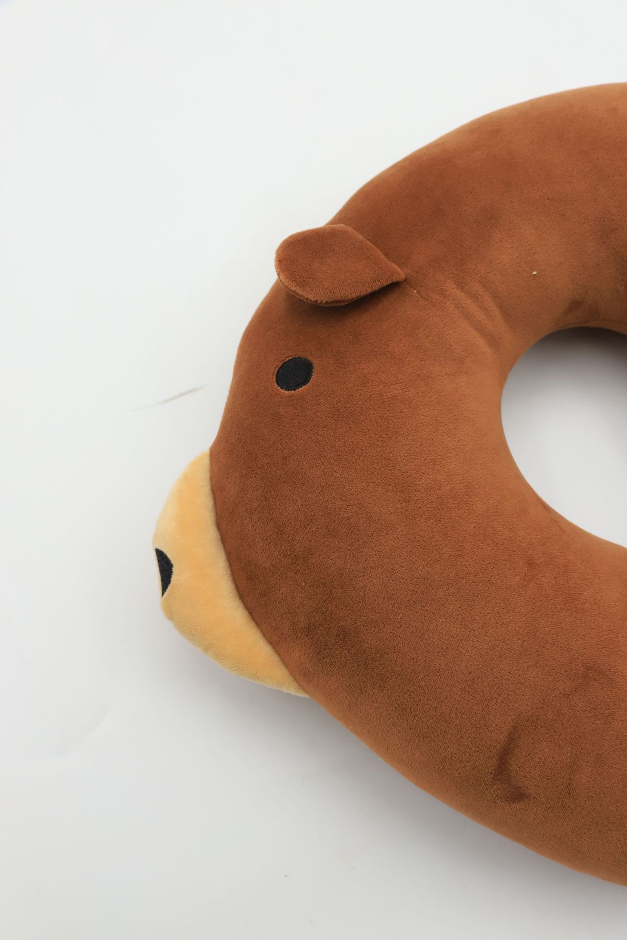 卡通动物充棉U型枕订货 康乐屋PP棉填充颈枕 旅行出差护颈枕  订货详情9