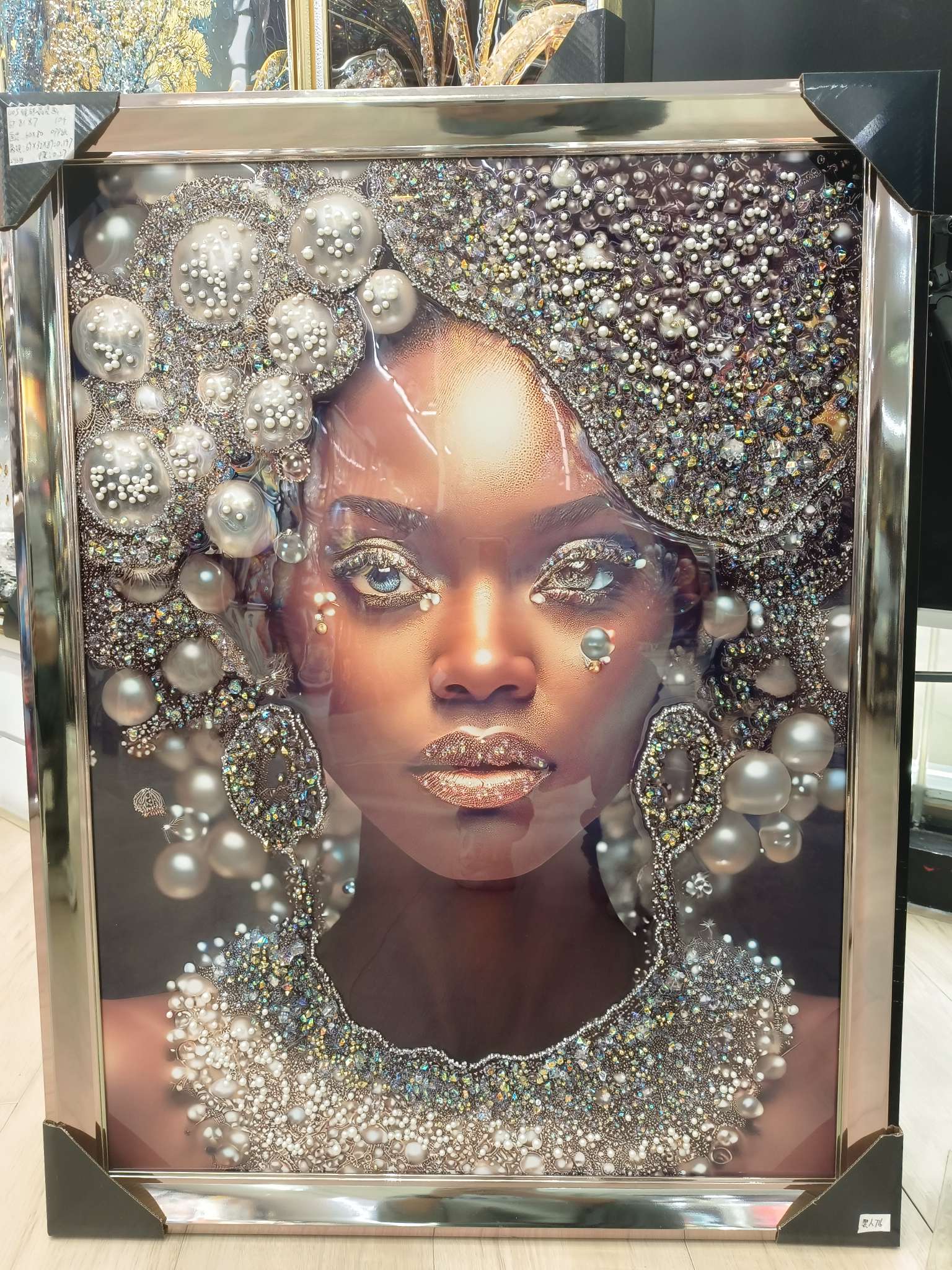 High Quality Crystal Porcelain Decorative Painting (Size And Picture Can Be Customized) full figure