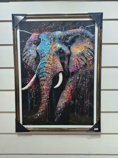 High Quality Bright Silver Crystal Porcelain Painting (Can Be Customized Size And Picture) Decorative Painting