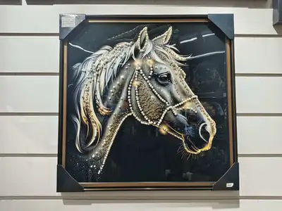 High Quality Crystal Porcelain Bead Artist Decorative Painting (Size And Picture Can Be Customized)