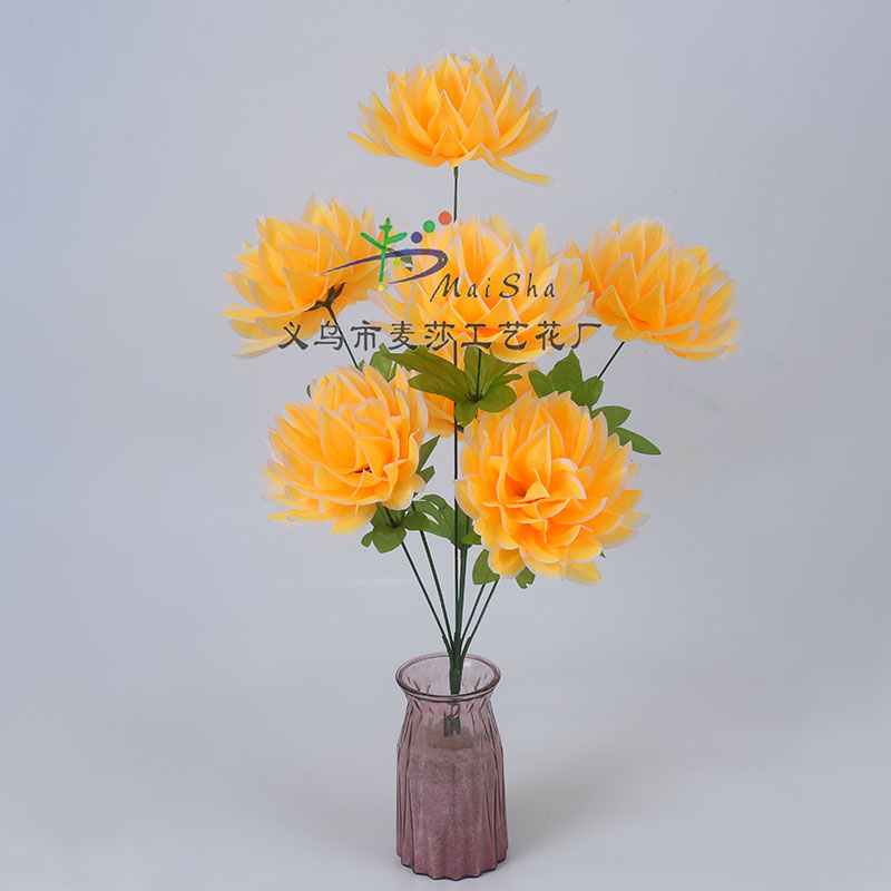 MS-002 Maisha Flower Sheets, Qingming Festival Flowers, tomb-sweeping flowers, sacrificial Flowers, Cemetery Flower arrangements, artificial flowers, Fake flowers, Lotus lanterns Specification image
