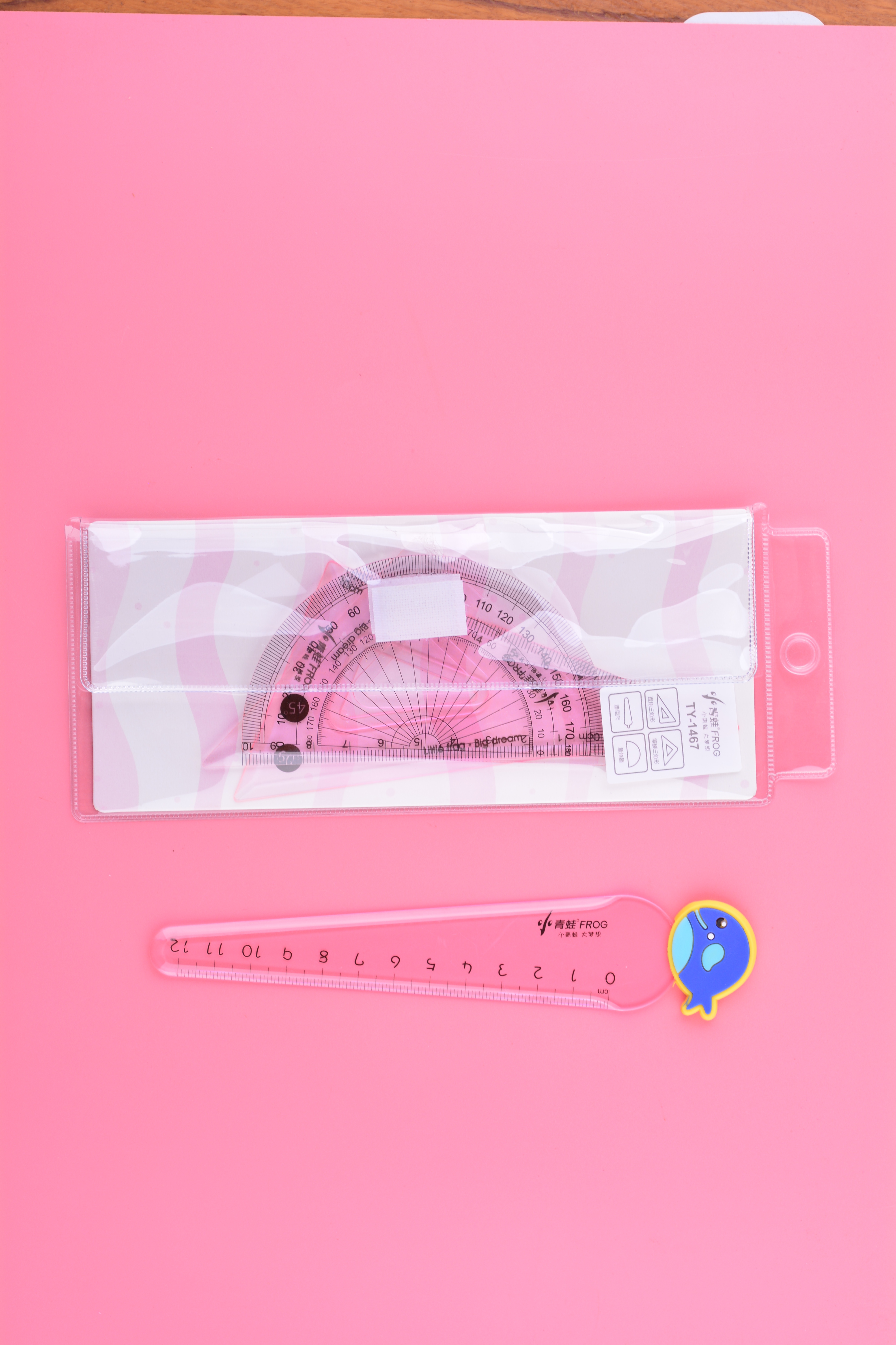尺子/尺子学生卡通/亚克力尺子/15cm木尺/套尺产品图