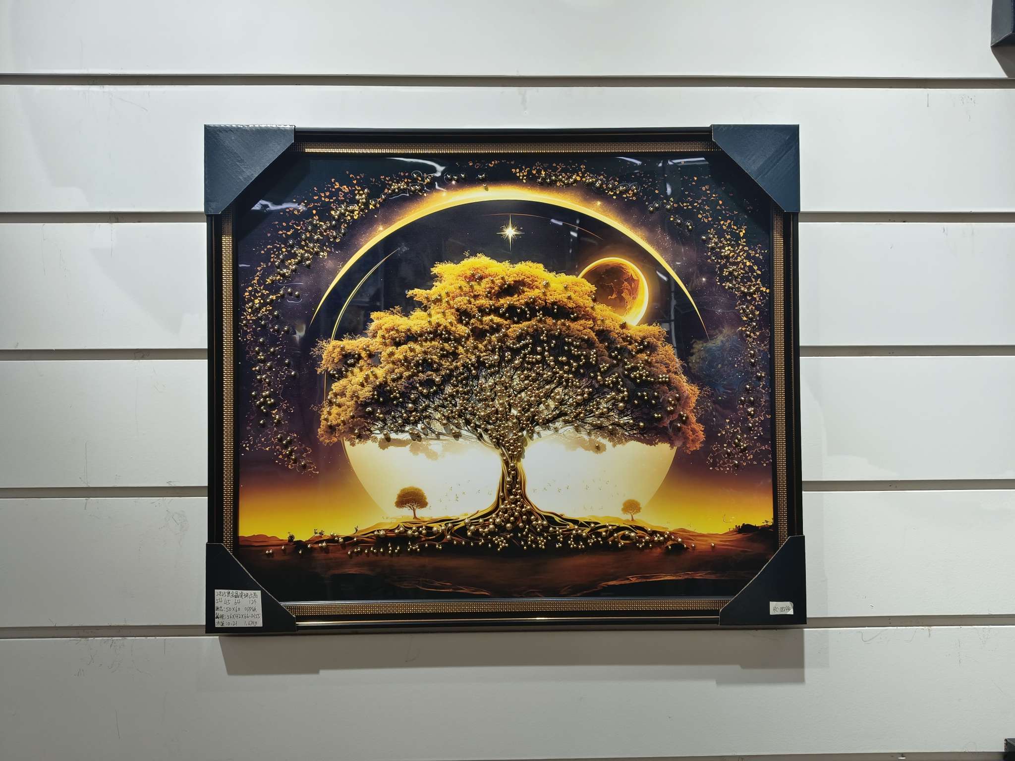 高品质晶瓷画珠子画家装饰画(可定制尺寸以及画面)详情图1