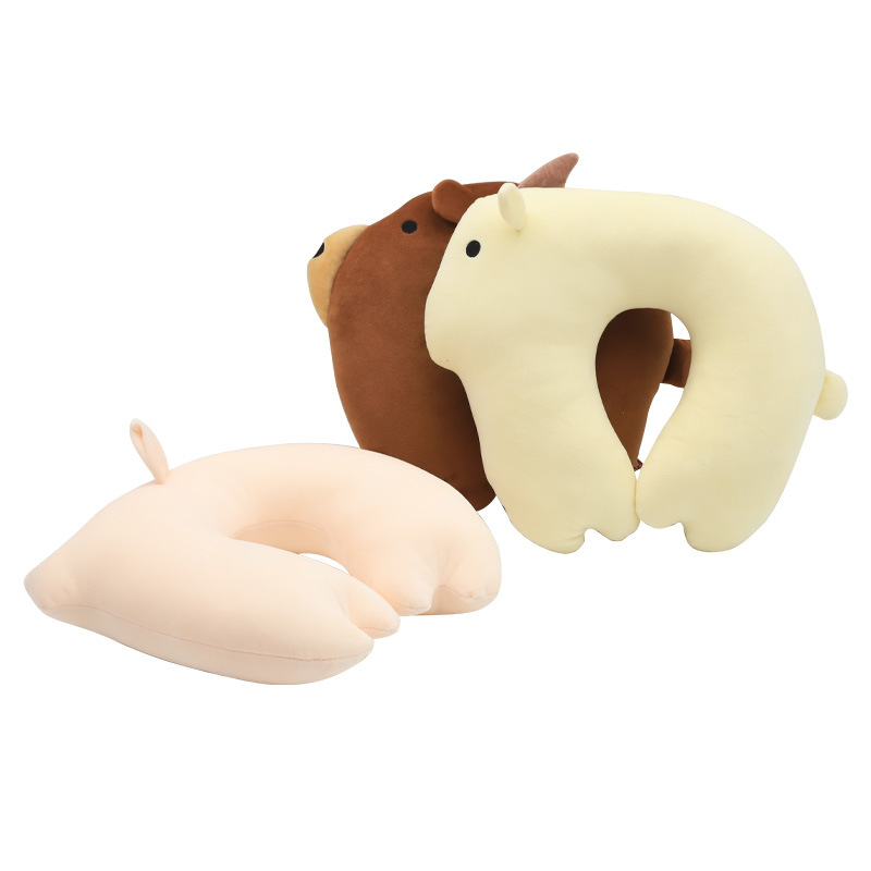 卡通动物充棉U型枕订货 康乐屋PP棉填充颈枕 旅行出差护颈枕  订货详情4