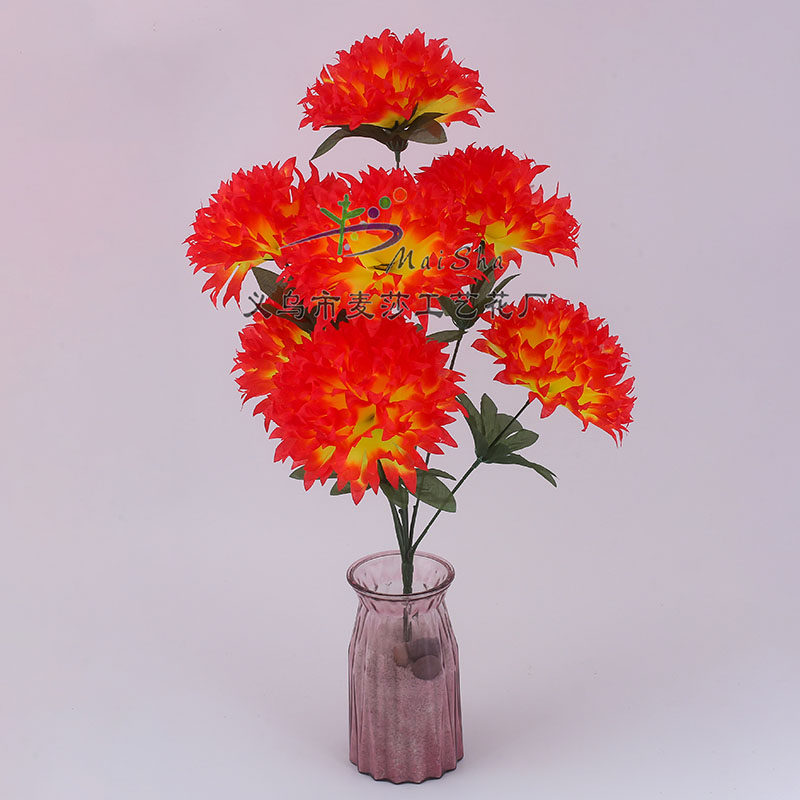 MS-017 rebanada de flores de mesha rebanada de flores chiang ming rebanada de tumbas rebanada de flores sacrificiales arreglos florales de cementerio flores simuladas flores falsas tijeras Specification image